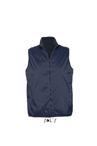  SOL'S WINNER - UNISEX CONTRASTED REVERSIBLE BODYWARMER - SOL'S Navy