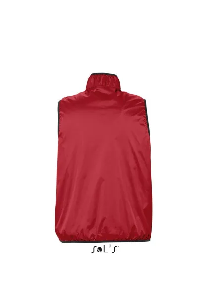  SOL'S WINNER - UNISEX CONTRASTED REVERSIBLE BODYWARMER - SOL'S Red