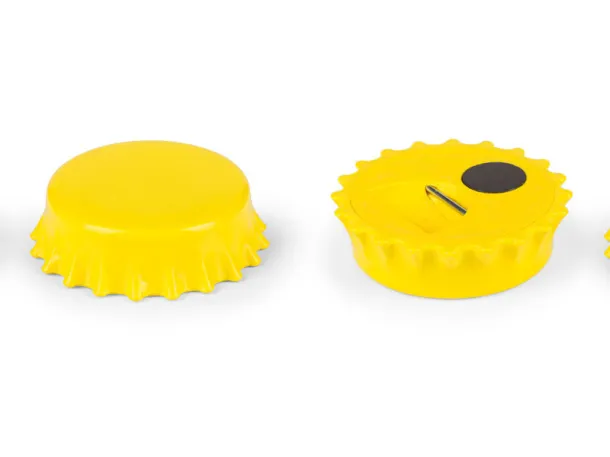 PILS plastic bottle opener Yellow