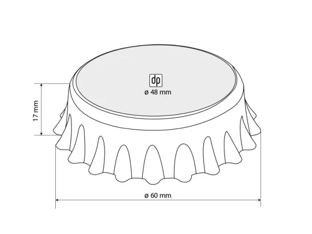 PILS plastic bottle opener White