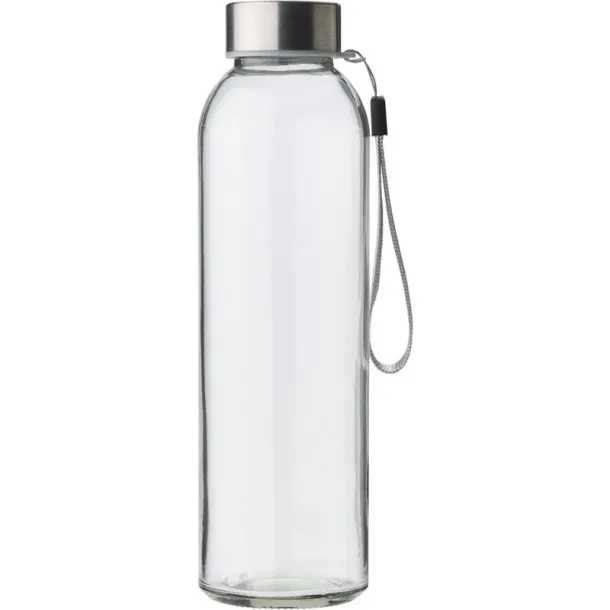  Glass sports bottle 500 ml blue