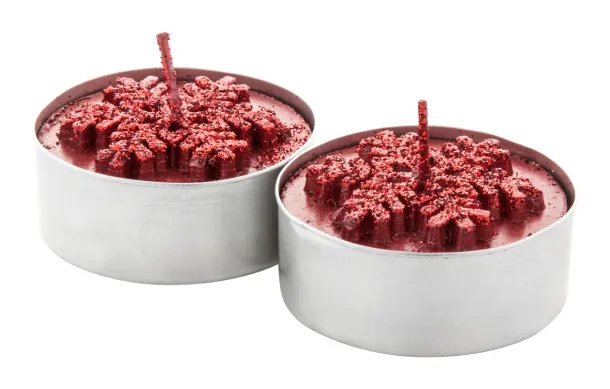 Duo candle set Red