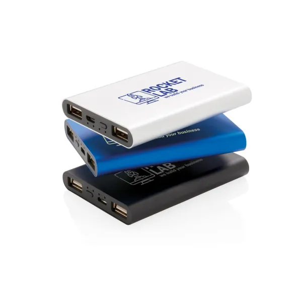  Aluminijska prijenosna baterija od 5000 mAh Crna