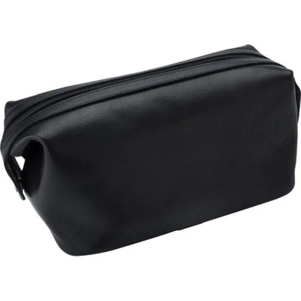  Leather cosmetic bag black