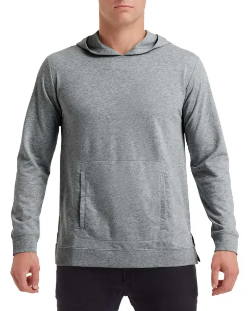  Lagana unisex frotirna hoodica - Anvil Graphite Heather