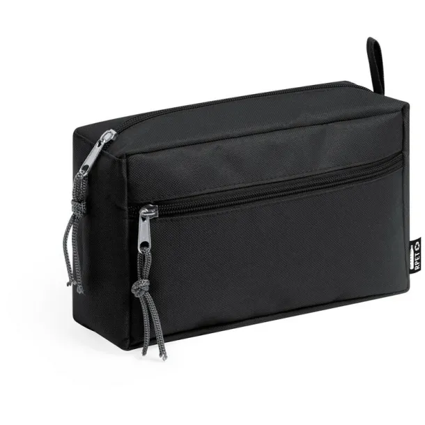  RPET cosmetic bag black