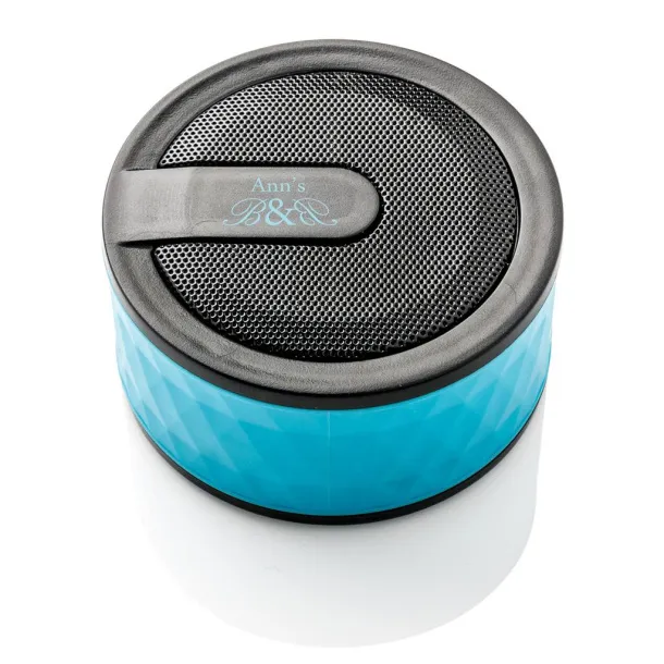  Geometric wireless speaker - XD Collection Blue 