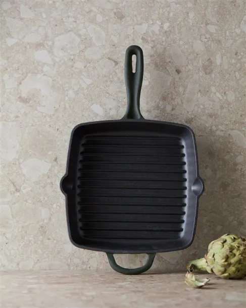  VINGA Monte enameled grill pan - Vinga Green