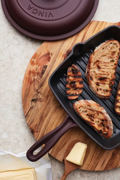  VINGA Monte emajlirana grill tava - Vinga Crvena 