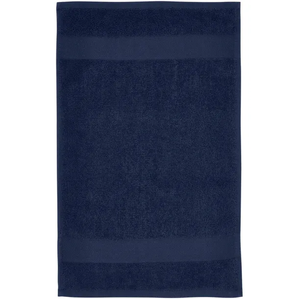 Sophia 450 g/m² cotton bath towel 30x50 cm Navy Blue