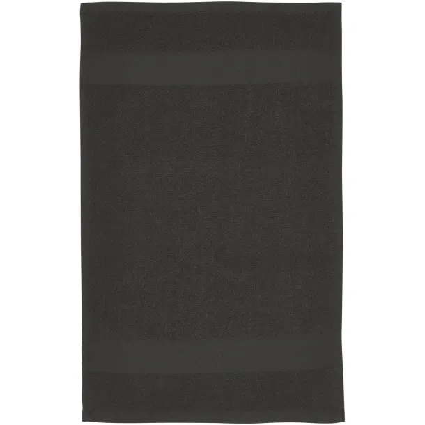 Sophia 450 g/m² cotton bath towel 30x50 cm Anthracite