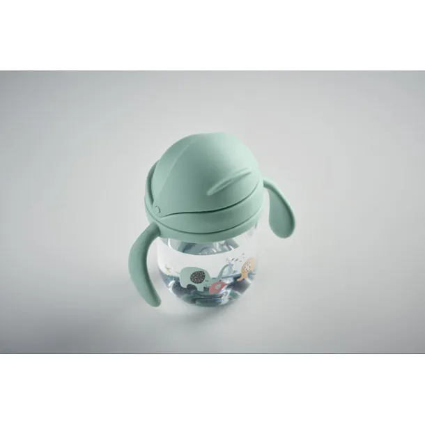 SED Baby sippy cup in Tritan. mint green