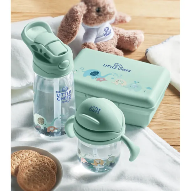 SED Baby sippy cup in Tritan. mint green