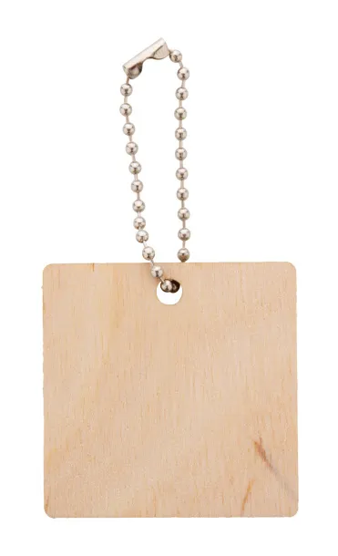 CreaFob Wood personalizirani privjesak za ključeve (oblik po narudžbi) Prirodna