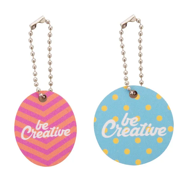 CreaFob Wood personalizirani privjesak za ključeve (oblik po narudžbi) Prirodna