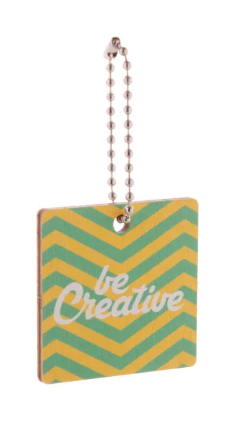 CreaFob Wood personalizirani privjesak za ključeve (oblik po narudžbi) Prirodna