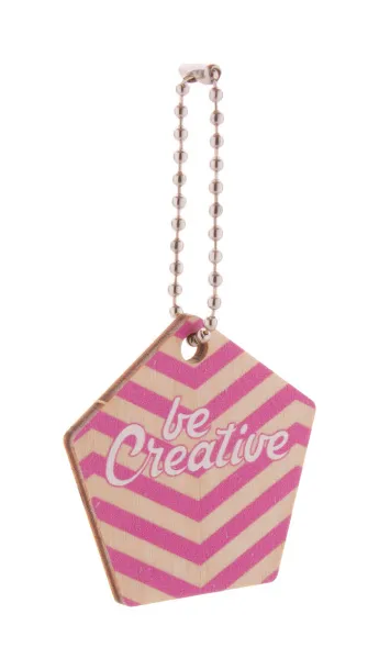 CreaFob Wood personalizirani privjesak za ključeve (oblik po narudžbi) Prirodna
