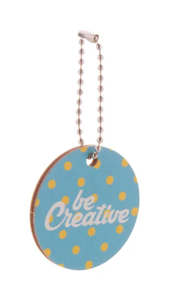 CreaFob Wood personalizirani privjesak za ključeve (oblik po narudžbi) Prirodna