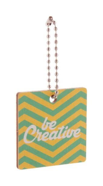 CreaFob Wood personalizirani privjesak za ključeve (oblik po narudžbi) Prirodna