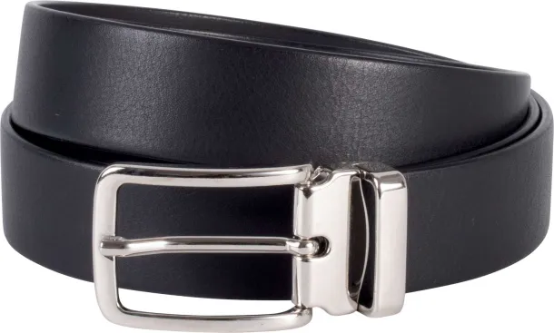  CLASSIC BELT IN FULL GRAIN LEATHER - 30MM - K-UP Black