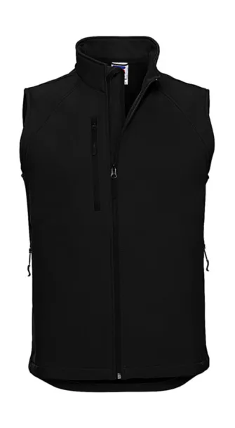  Softshell prsluk - Russell Athletic Crna