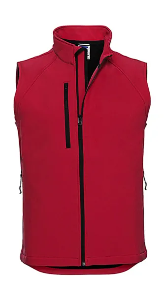  Softshell prsluk - Russell  Classic Red