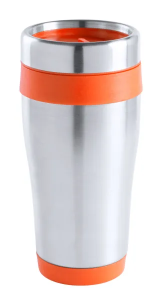 Caprol thermo mug Orange Silver