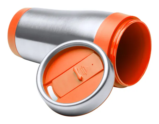 Caprol thermo mug Orange Silver