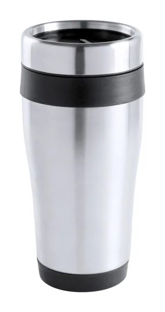 Caprol thermo mug Black Silver