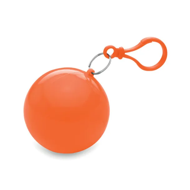 NIMBUS Poncho in round container Orange