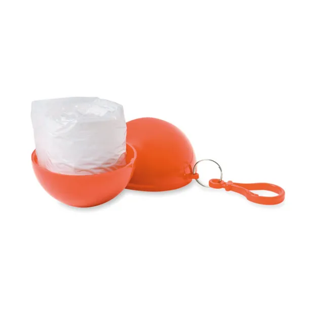 NIMBUS Poncho in round container Orange