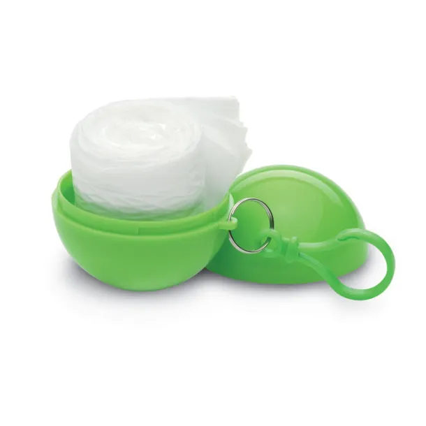 NIMBUS Poncho in round container Lime