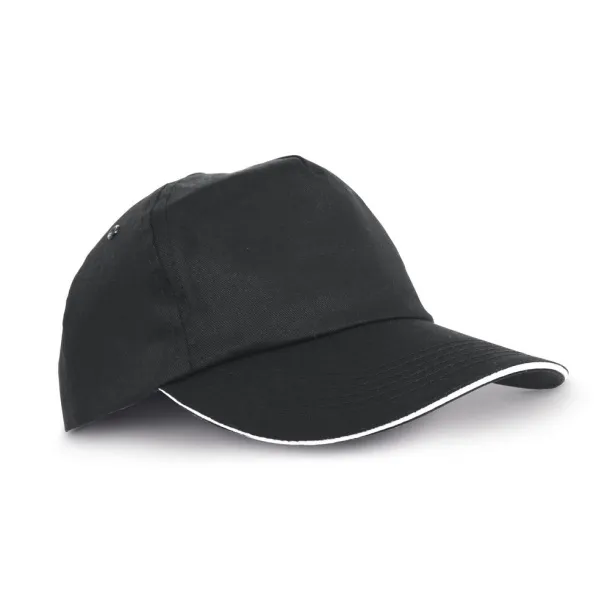 CLAIRE "Sandwich" cap Black