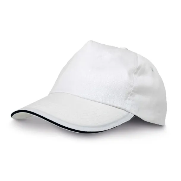 CLAIRE "Sandwich" cap White