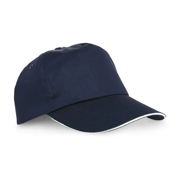 CLAIRE "Sandwich" cap Navy Blue