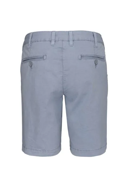  LADIES' WASHED EFFECT BERMUDA SHORTS - Kariban Washed Smoky Blue