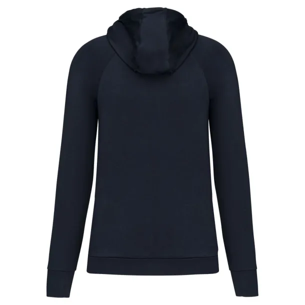  ZIP NECK HOODED SPORTS SWEATSHIRT - Proact Navy