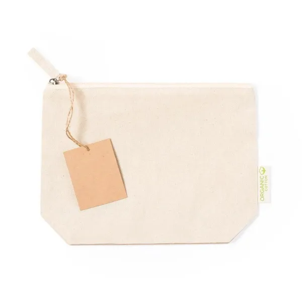  Organic cotton cosmetic bag neutral