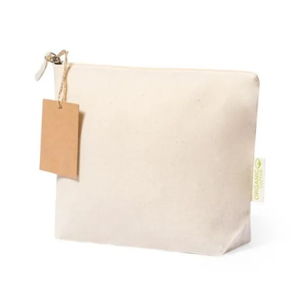  Organic cotton cosmetic bag neutral