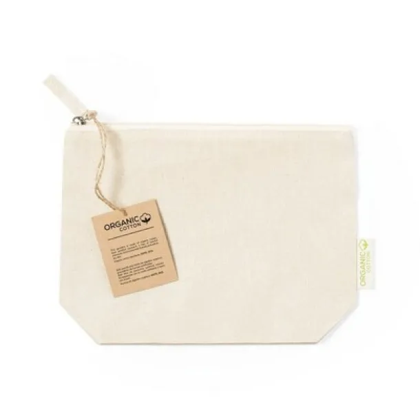  Organic cotton cosmetic bag neutral