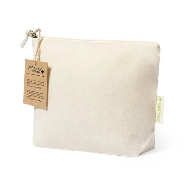  Organic cotton cosmetic bag neutral