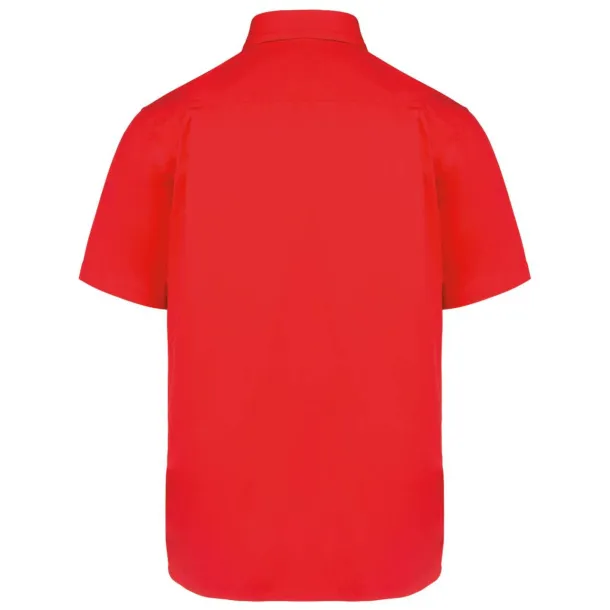  MEN'S ARIANA III SHORT SLEEVE COTTON SHIRT - Kariban Red