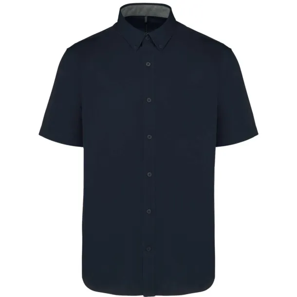  MEN'S ARIANA III SHORT SLEEVE COTTON SHIRT - Kariban Navy