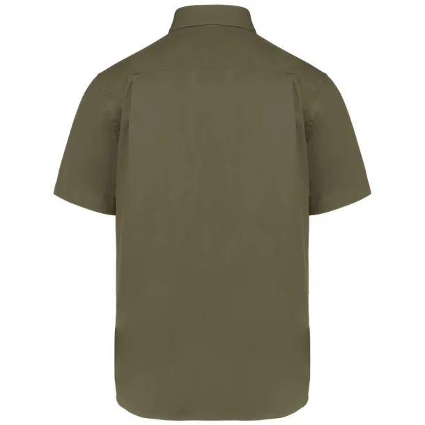  MEN'S ARIANA III SHORT SLEEVE COTTON SHIRT - Kariban Light Khaki