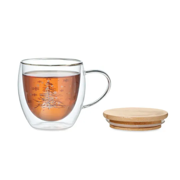 SIAN Double wall borosilicate mug Transparent