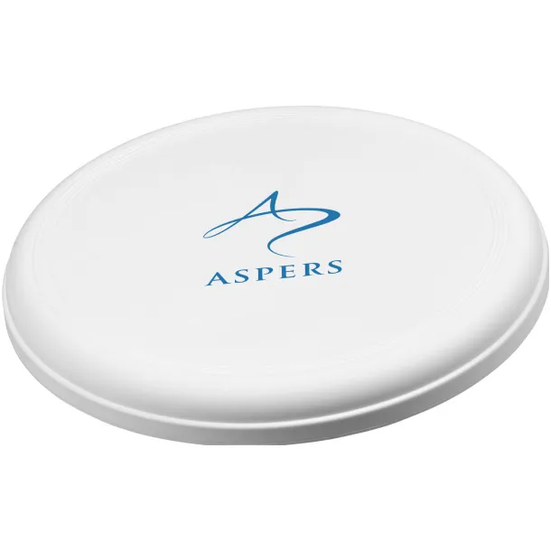 Max plastic dog frisbee White