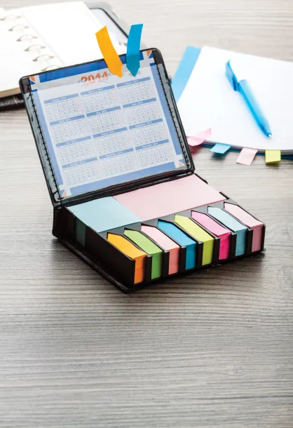Highschool adhesive notepad Black