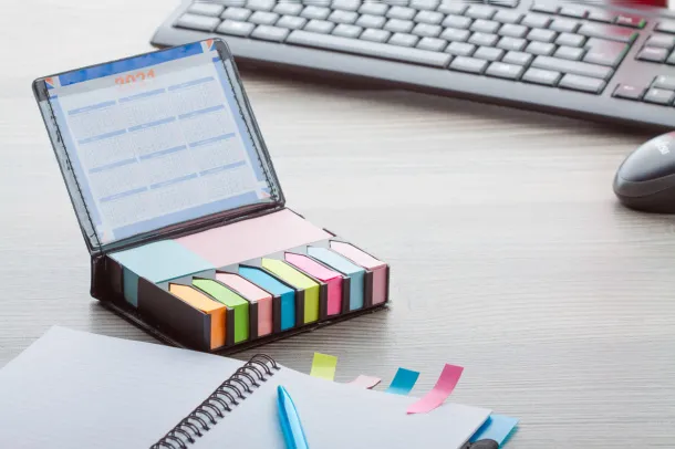 Highschool adhesive notepad Black
