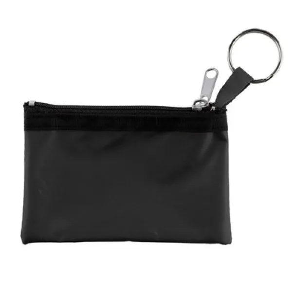  Key wallet, coin purse, keyring Crna