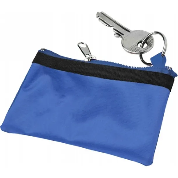  Key wallet, coin purse, keyring navy blue